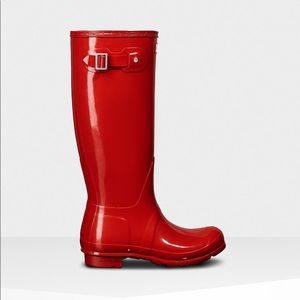 Red Hunter Boots Women’s Size 7 ❤️